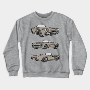 cars vintage retro Crewneck Sweatshirt